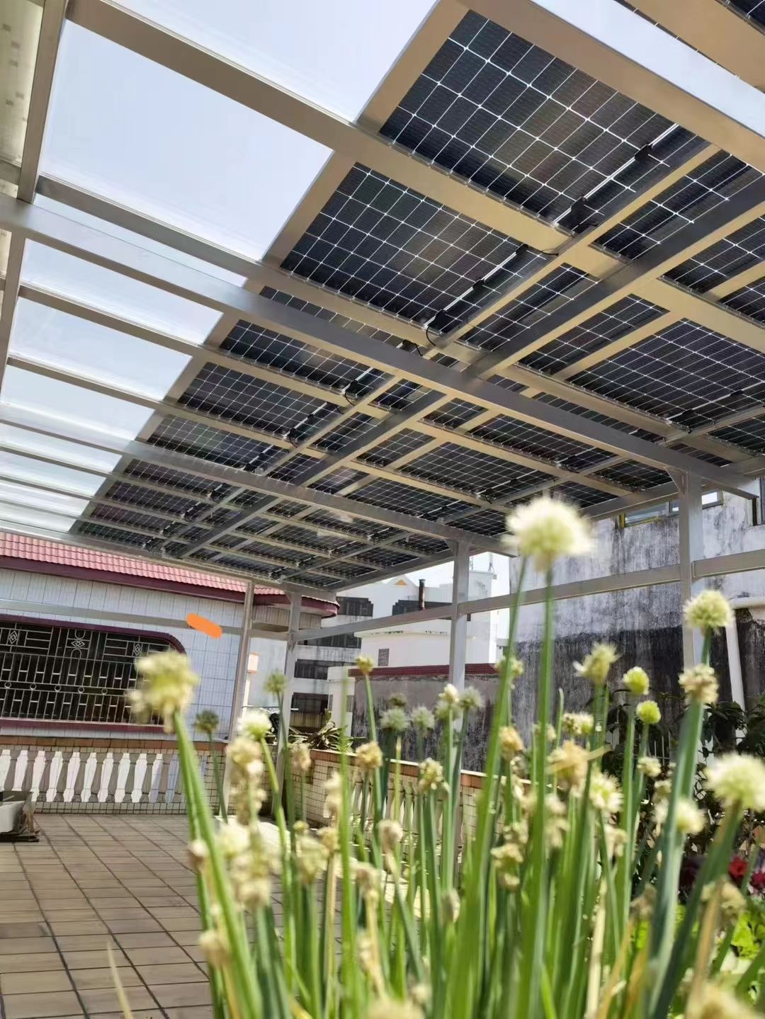 枣阳别墅家用屋顶太阳能发电系统安装